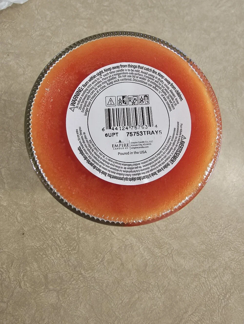 Tuscany Ginger Spice Cake Candle